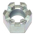 Midwest Fastener 7/16"-20 Zinc Plated Steel Fine Thread Castle Hex Nuts 8PK 60904